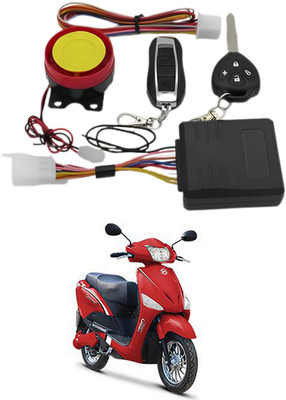 Purpleheart One-way Bike Alarm Kit(Flashing Light, Siren 120 dB)