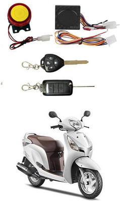 Bluedrum One-way Bike Alarm Kit(Siren, Flashing Light 120 dB)