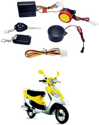 Enfield Works Two-way Bike Alarm Kit(Siren, Flashing Light 125 dB)
