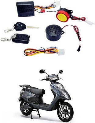 EverLand Two-way Bike Alarm Kit(Siren, Flashing Light 125 dB)