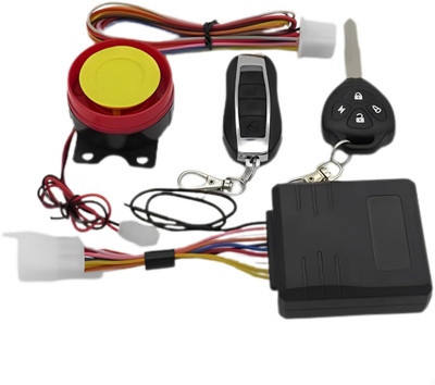 JBRIDERZ One-way Bike Alarm Kit(Flashing Light, Siren 120 dB)