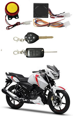 Purpleheart One-way Bike Alarm Kit(Siren, Flashing Light 120 dB)