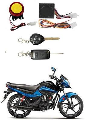 Purpleheart One-way Bike Alarm Kit(Siren, Flashing Light 120 dB)