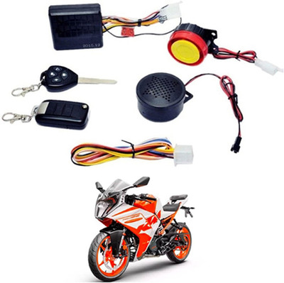 AYW Two-way Bike Alarm Kit(Siren, Flashing Light 125 dB)