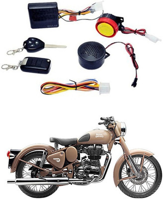 Bluedrum Two-way Bike Alarm Kit(Siren, Flashing Light 125 dB)