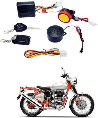 Genipap Two-way Bike Alarm Kit(Siren, Flashing Light 125 dB)
