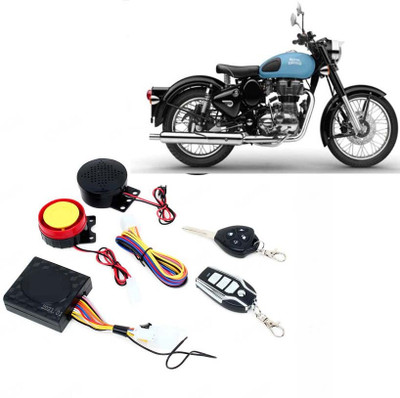 ZULUSTYL Two-way Bike Alarm Kit(Siren, Flashing Light 120 dB)