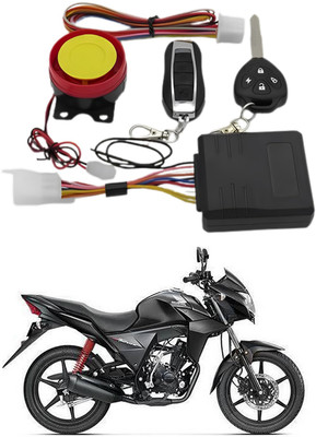 Purpleheart One-way Bike Alarm Kit(Flashing Light, Siren 120 dB)