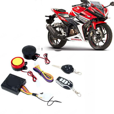 ZULUSTYL Two-way Bike Alarm Kit(Siren, Flashing Light 120 dB)
