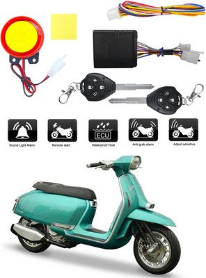 Gadzooks One-way Bike Alarm Kit(Flashing Light, Siren 120 dB)