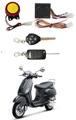 Purpleheart One-way Bike Alarm Kit(Siren, Flashing Light 120 dB)