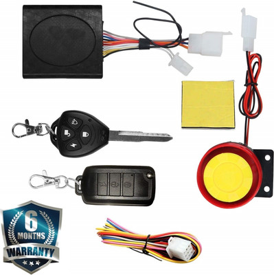 OBEROI'S TRADERS Two-way Bike Alarm Kit(Siren, Flashing Light 120 dB)
