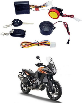 Bluedrum Two-way Bike Alarm Kit(Siren, Flashing Light 125 dB)