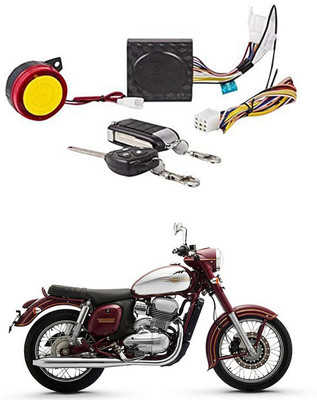 AutoTiger One-way Bike Alarm Kit(Flashing Light, Siren 120 dB)