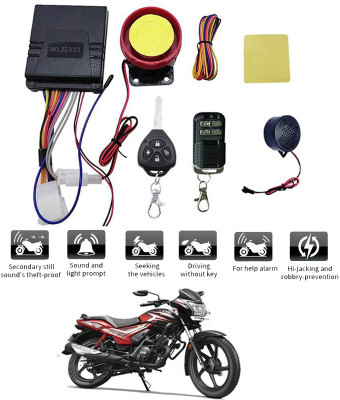 RKPSP Two-way Bike Alarm Kit(Flashing Light, Siren 125 dB)