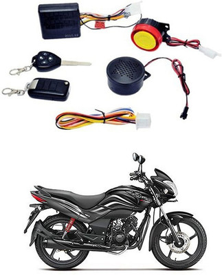 Bluedrum Two-way Bike Alarm Kit(Siren, Flashing Light 125 dB)