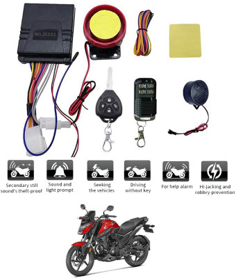 RKPSP Two-way Bike Alarm Kit(Flashing Light, Siren 125 dB)