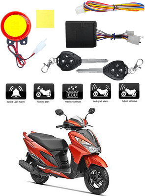Bluedrum One-way Bike Alarm Kit(Flashing Light, Siren 120 dB)