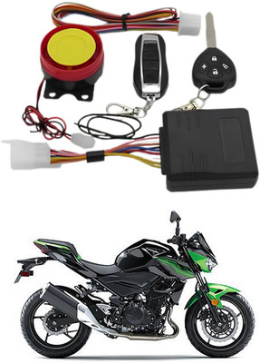 Purpleheart One-way Bike Alarm Kit(Flashing Light, Siren 120 dB)
