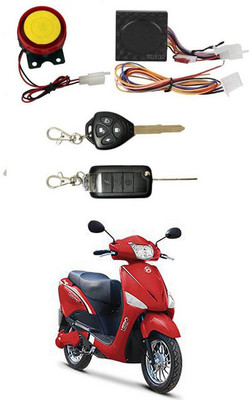 Purpleheart One-way Bike Alarm Kit(Siren, Flashing Light 120 dB)