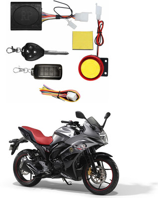 HANABI One-way Bike Alarm Kit(Flashing Light, Siren 120 dB)