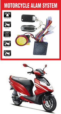 Bluedrum One-way Bike Alarm Kit(Flashing Light, Siren 120 dB)