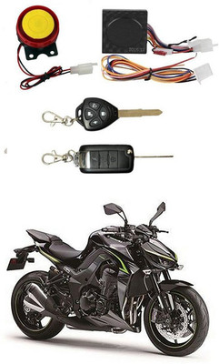 Bluedrum One-way Bike Alarm Kit(Siren, Flashing Light 120 dB)