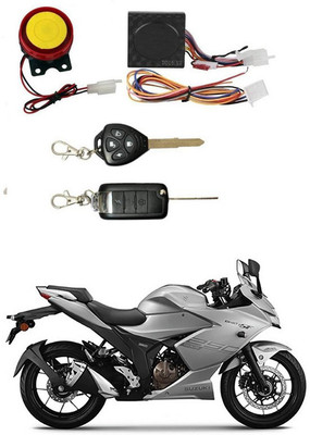 Purpleheart One-way Bike Alarm Kit(Siren, Flashing Light 120 dB)