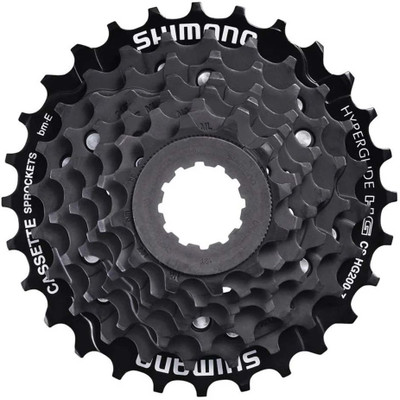 Schrodinger 50044 Bicycle Cycle SHIMAO ORIGINAL CASSETTE CS-HG200 (12-14-16-18-21-26-28) 7 Speed Bike Cassette(7 Speed 12-28T)