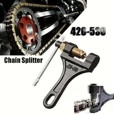 apex ecomm Motorcycle Chain Breaker Link Removal Splitter Motor 420-530 Chain Breaker