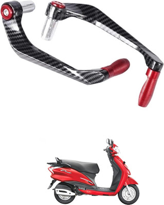 XZRTZ Motorcycle Brake Clutch Lever Guard Red forMoto Corp Duet Chain Breaker
