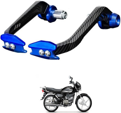 PRTEK Lever Guard ProtectorBlue Handguard And Bow Brake forSplendor Pro Chain Breaker