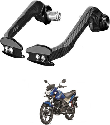 XZRTZ Lever Guard Protector Horn Handguard And Bow Brake Black forCB Shine Chain Breaker
