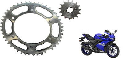 Digital Craft R15 V3 Sprocket Set 48 Teeth Sprocket(Yamaha R15 Pack of 2)