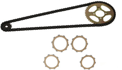Digital Craft CENTURO Chain Sprocket Kit With Clutch Plate 41 Teeth Sprocket(MAHINDRA Centuro Pack of 4)