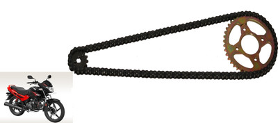 Digital Craft Glamour FI Chain Sprocket Kit 43 Teeth Sprocket(Hero Glamour FI Pack of 3)