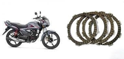 Garg overseas Two Wheeler Bike Honda Shine Clucth Plate Set of 4Pcs Clutch Plate