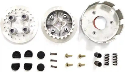 D'Mega Mart Rx100 Clutch Bell, Hub, Top, Spring and Rubber kit Rx 100 Bike Clutch Cover