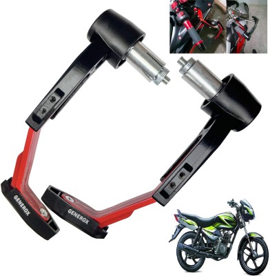 Generox Handle Protector Lever Guard for All Bike REDnBLACK_LG234 Bike Crash Guard(TVS)