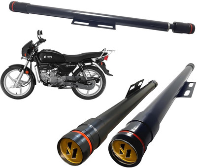 AIRSKY STYLISH HEAVY SINGLE ROD OPEN LEG GUARD FOR SPLENDOR Bike Crash Guard(Hero)