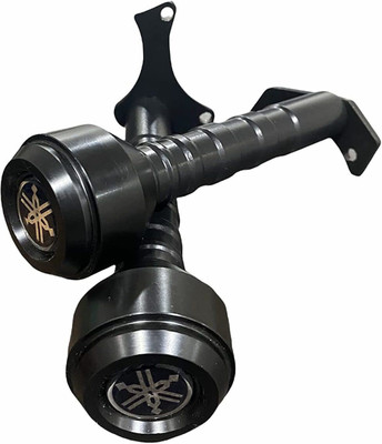 OBEROI'S TRADERS Black CNC Frame Slider Crash Guard Protector Suitable for R15 V4 & R15 M Bikes(Yamaha)