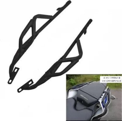 SGTB Bike Tail Side Guard Grab Rail/ Tail Protector Guard for Yamaha R15 M/ V4 Bike Crash Guard(Yamaha)