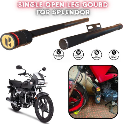 SRPHERE A5 GOOD QUALITY SPLONDER SINGLE OPEN LEG GOURD Bike Crash Guard(Hero)