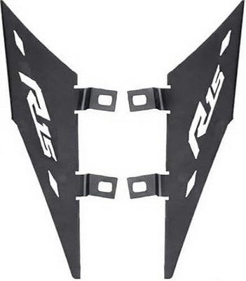 PROWOXI Bike R15 V4 M Tail Guard Grab Rail Bike Fairing Kit Bike Radiator Guard(Yamaha)