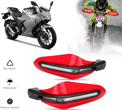 AUTO PEARL RED Protector Proguard Pro Brake Clutch Lever Protector Guard Bike Crash Guard(Suzuki)