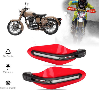 AUTO PEARL RED Protector Proguard Pro Brake Clutch Lever Protector Guard Bike Crash Guard(Royal Enfield)
