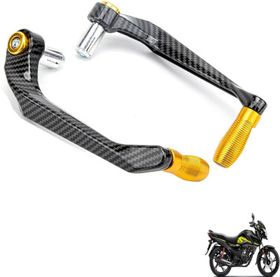 Generox Premium Quality Protective Lever Guard for All BikeGX-CRNF-GolDenLG306 Bike Crash Guard(Honda)