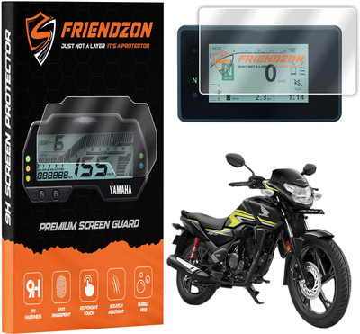 FriendZon Screen Guard For NEW 2025 HONDA SP125 Bike 2025 [Not Tempered Glass] Bike Crash Guard(Universal For Bike)
