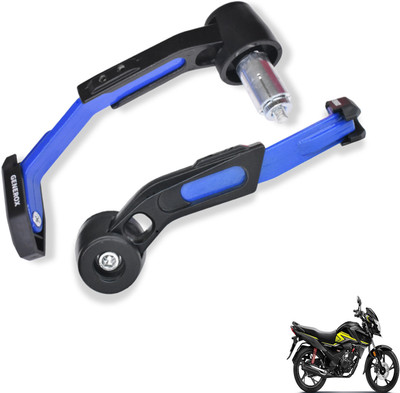 Generox Adjustable CNC Lever Guard for All Bike BlueLG301 Bike Crash Guard(Honda)
