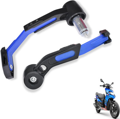 Shopland Adjustable CNC Lever Guard for All Bike LG_Blue300 Bike Crash Guard(Aprilia)